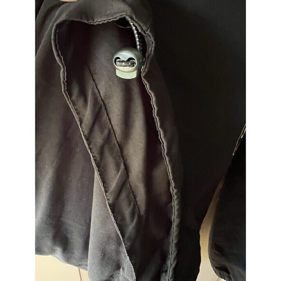 Brooklyn Cloth MFG CO. Black NOWHERE TO GO ANORAK Jacket Size Large - Picture 8 of 9